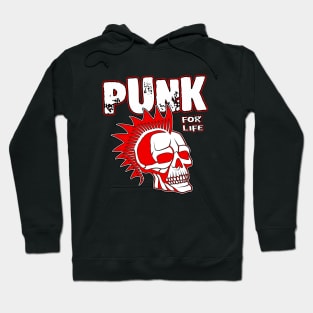 Punk fro life Hoodie